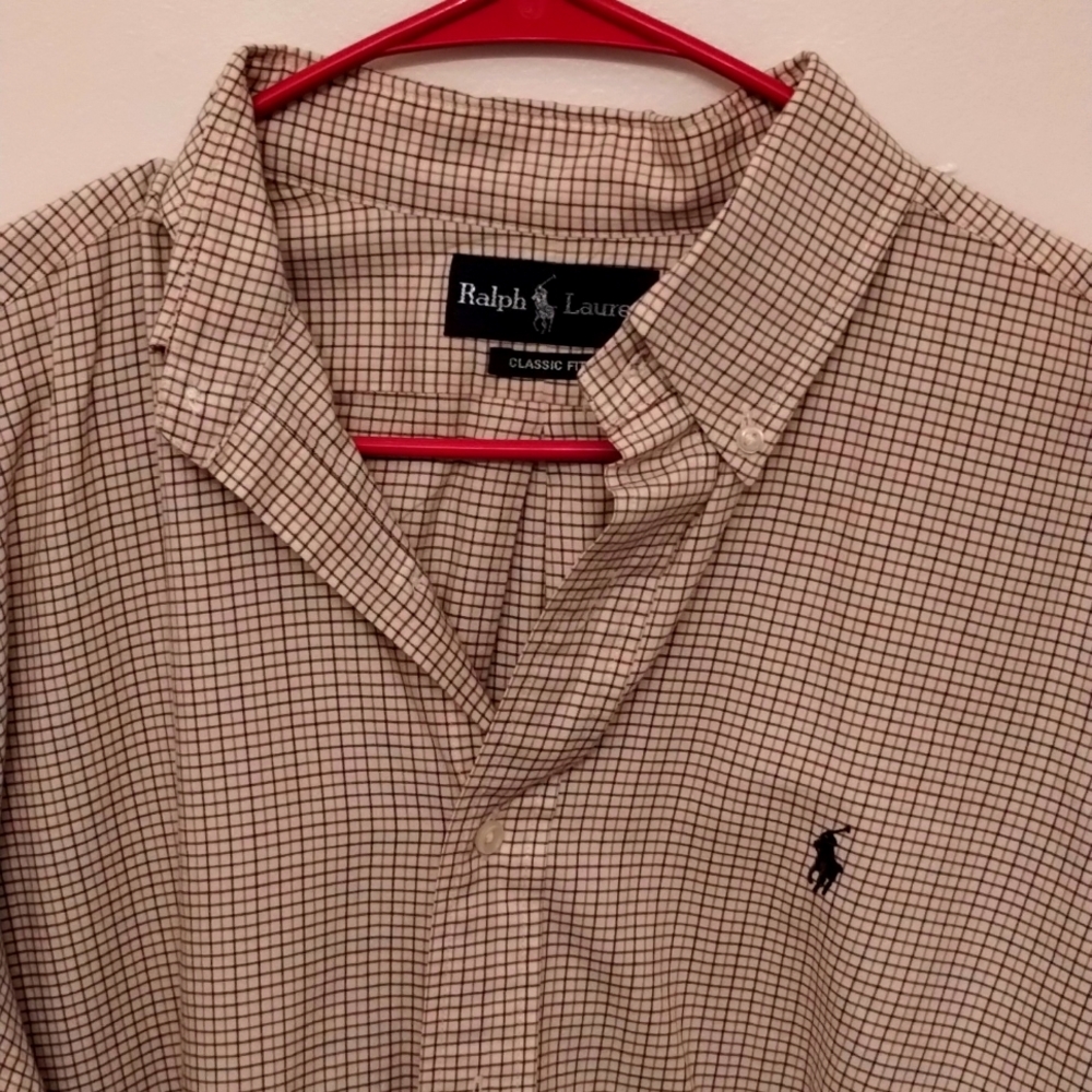Polo Men's Long Sleeve Button Down Shirt